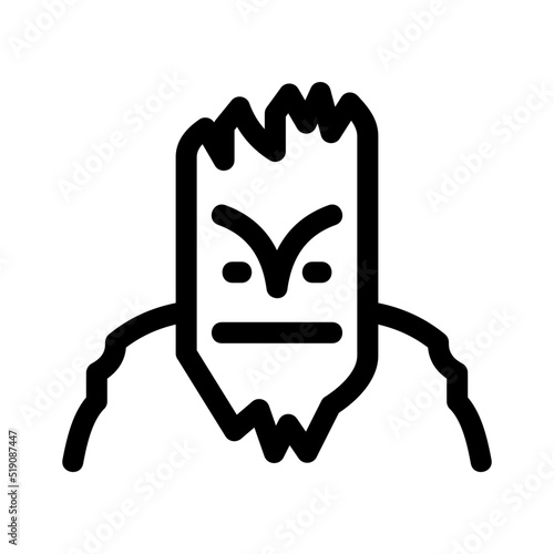yeti icon or logo isolated sign symbol vector illustration - high quality black style vector icons
