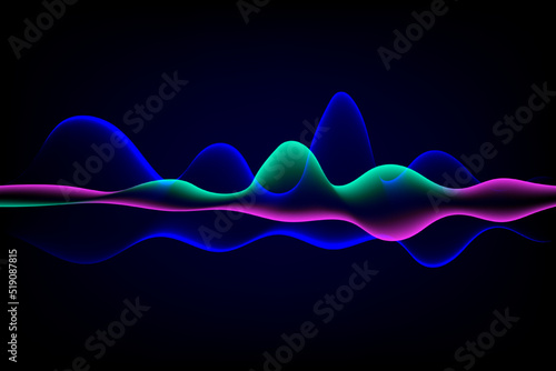Intersecting glowing laser security beams on a dark background.Art design shine light ray.Laser field.