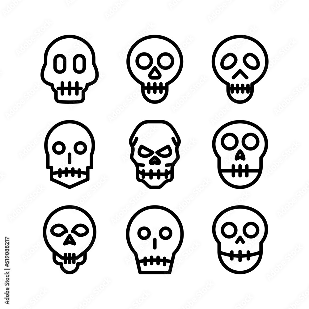 skull icon or logo isolated sign symbol vector illustration - high quality black style vector icons
skull icon or logo isolated sign symbol vector illustration - high quality black style vector icons