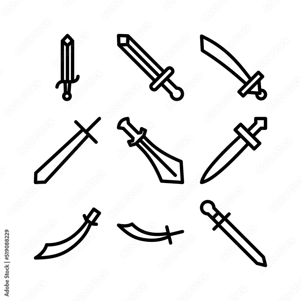 sword icon or logo isolated sign symbol vector illustration - high quality black style vector icons
sword icon or logo isolated sign symbol vector illustration - high quality black style vector icons