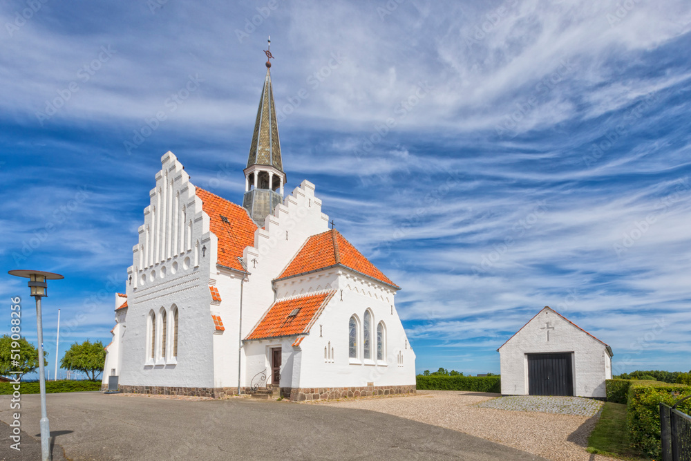 Church at Bagenkop, Langeland, Denmark
