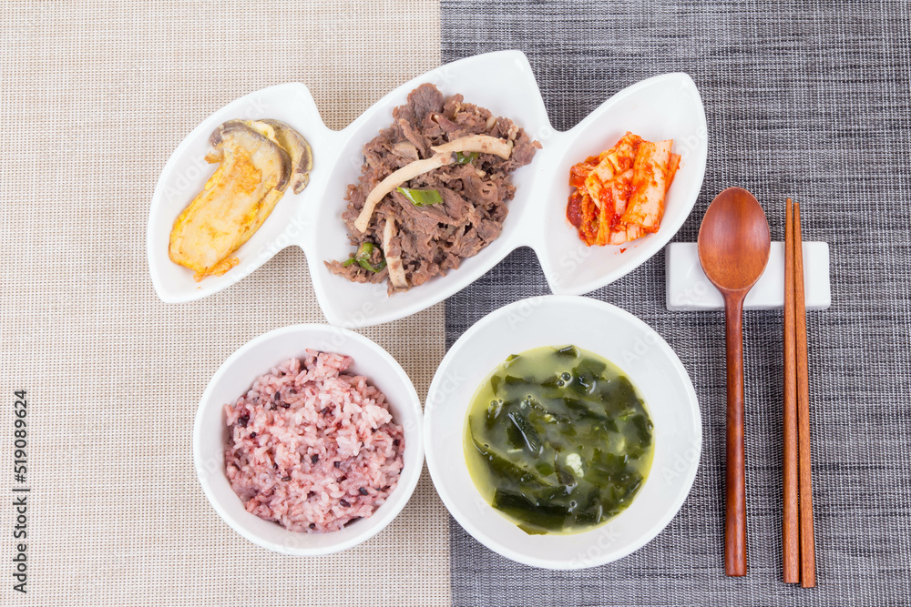 Korean Set Table Korean Set Table