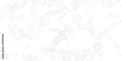 White wave paper curved reliefs abstract background. Topographic map patterns, topography line map. Vintage outdoors style