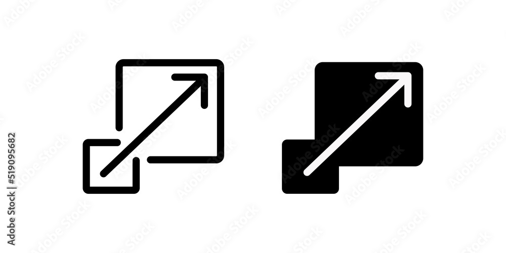 Scalability icon. Premium style design from startup collection. UX and UI. Pixel perfect scalability icon for web design, apps, software, printing usage. Scalability icon. Premium style design from startup collection. UX and UI. Pixel perfect scalability icon for web design, apps, software, printing usage.