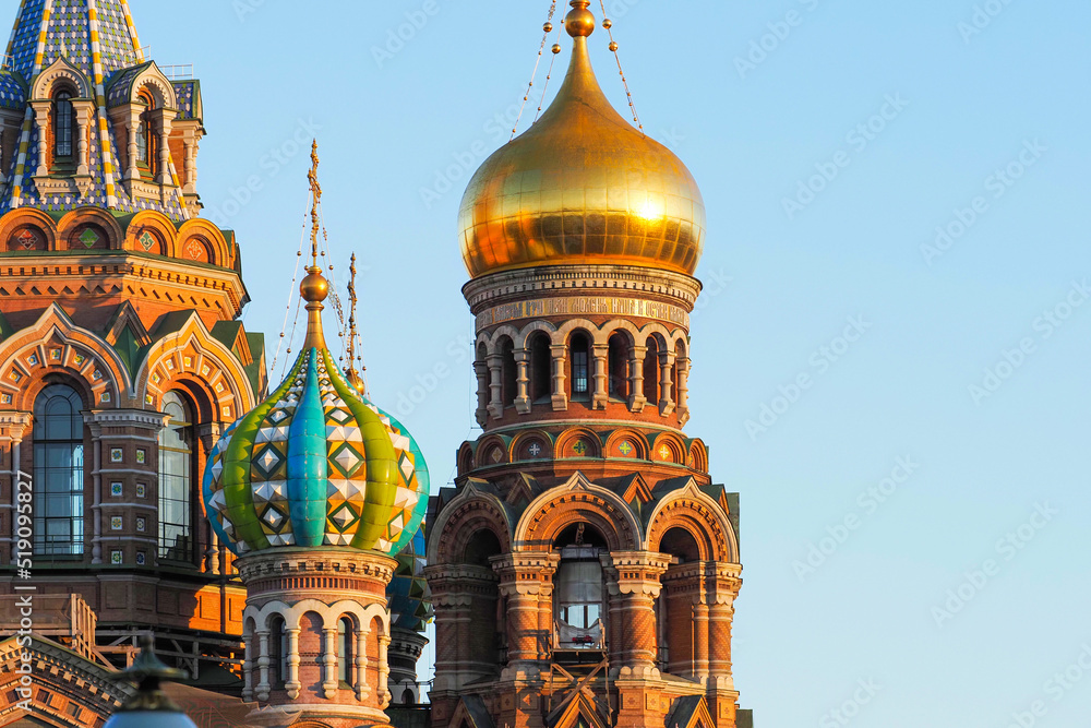 Savior on Spilled Blood. Memorial Orthodox Church in St. Petersburg. On March 1, 1881, Emperor Alexander II was mortally wounded at this place. The temple was built as a monument to the king