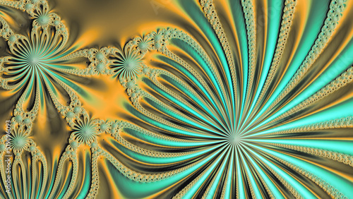 beautiful fractal design artwork background