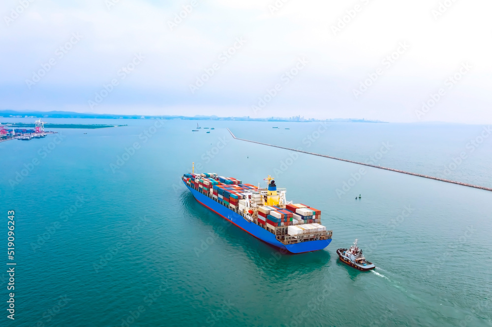 The Business ship Logistics Cargo concept and the map global partner connection of Container Cargo freight ship for Import Export ,which The logistic and transportation of International image The Business ship Logistics Cargo concept and the map global partner connection of Container Cargo freight ship for Import Export ,which The logistic and transportation of International image