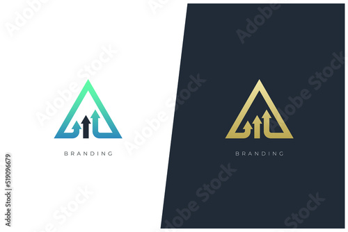 Trading Banking Jewelry Vector Logo Concept