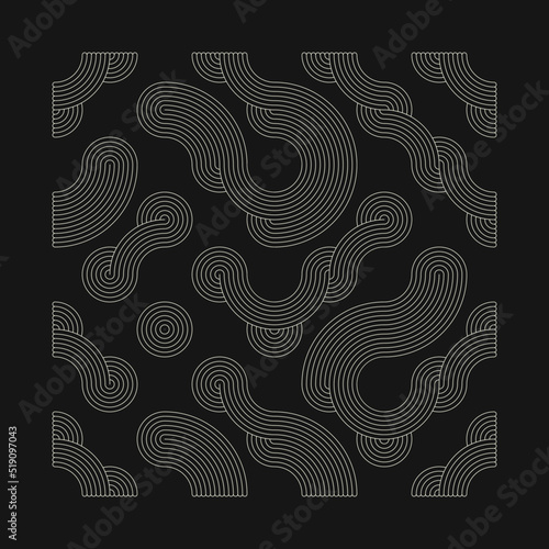 Wallpaper Mural Color truchet tiling connections illustration Torontodigital.ca