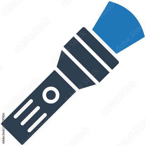 torch light Vector icon which is suitable for commercial work
