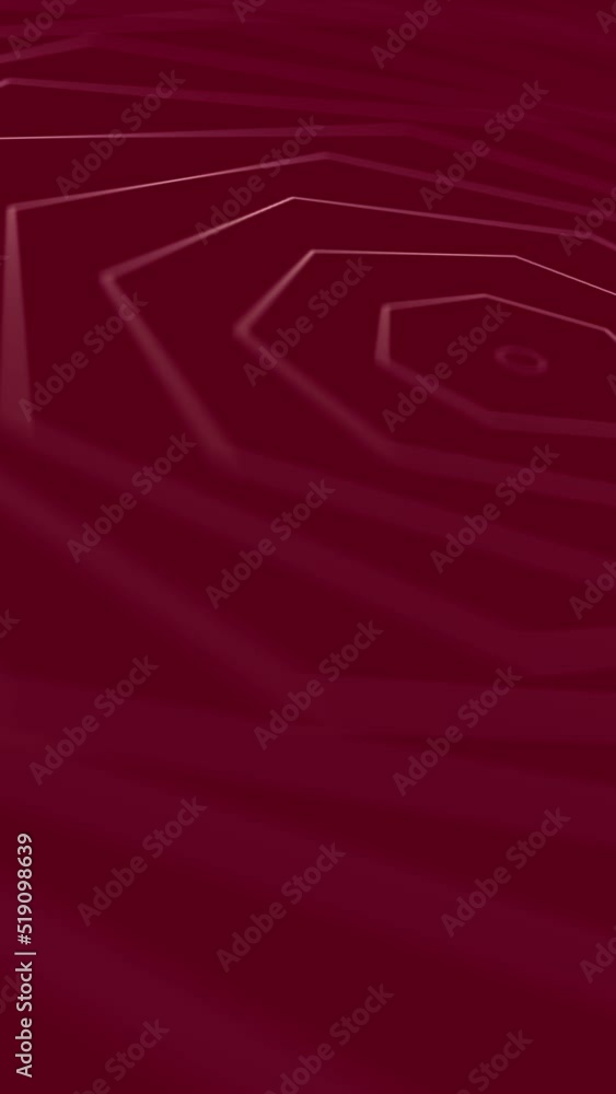 Loopable abstract digital neon polygon geometric shapes background. Vertical 4K futuristic sparkling animation pattern that moves forward with red colors. Technology and cyber concept Loopable abstract digital neon polygon geometric shapes background. Vertical 4K futuristic sparkling animation pattern that moves forward with red colors. Technology and cyber concept