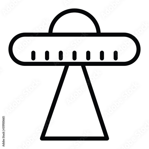 Alien Ship Vector icon which is suitable for commercial work

