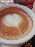 cappuccino with heart