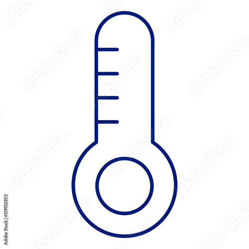 Thermometer Vector icon which is suitable for commercial work

