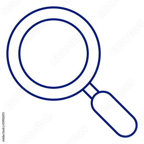 Magnify Vector icon which is suitable for commercial work