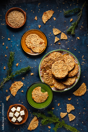 Cheese crisp snacks