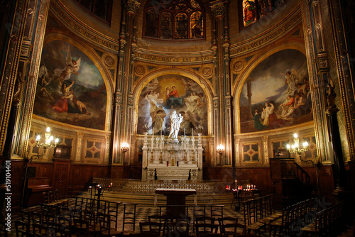 Chapel in Saint-Eustache church  Paris