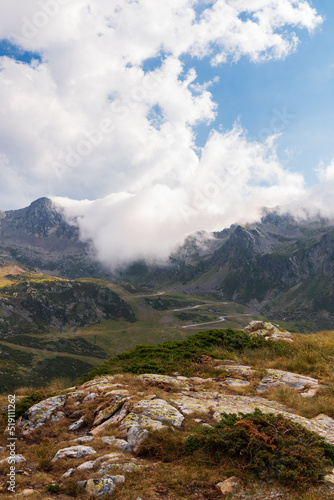 Andorra lakes on Tristaina scenic view © Rubende Antonio
