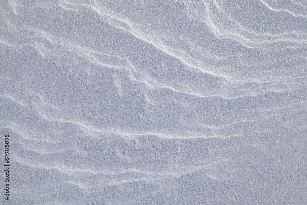Winter scene with snow patterns on ground. Winter scene with snow patterns on ground.