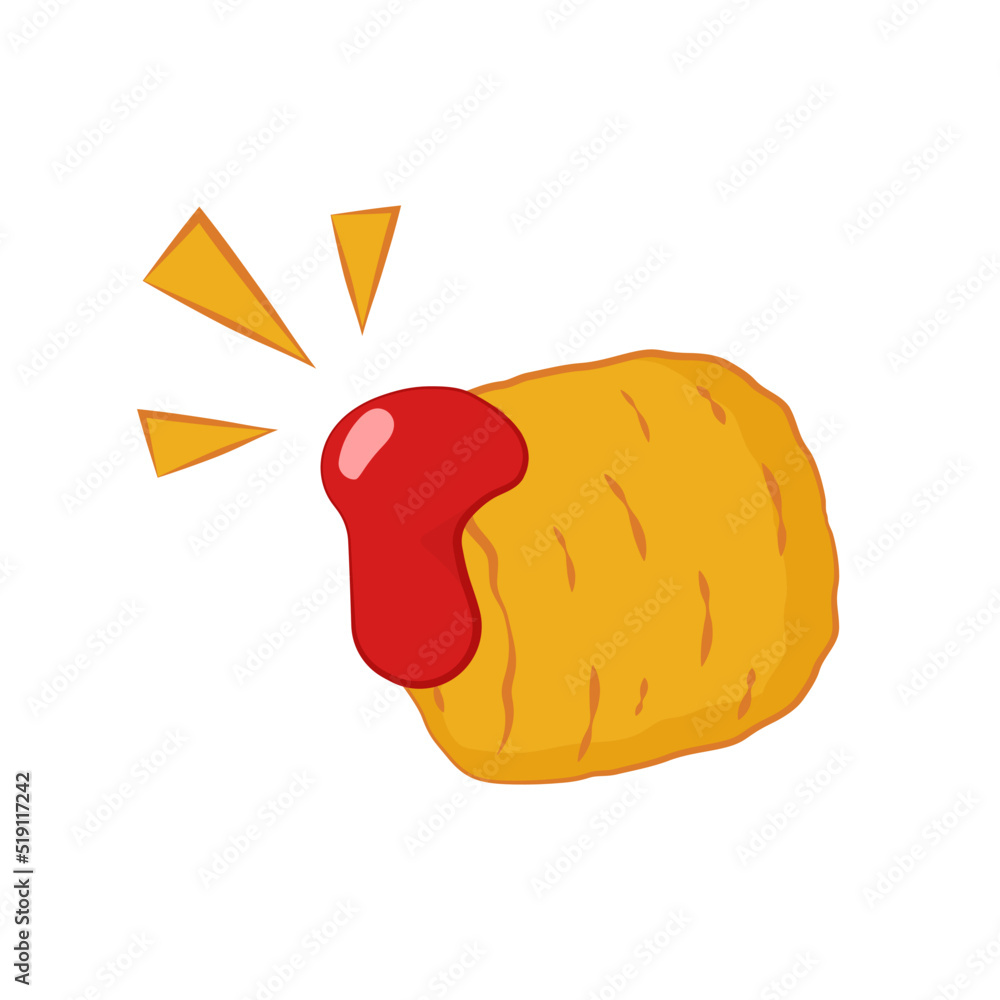 Mozzarella cheese ball vector. Cheese ball on white background. Cheese