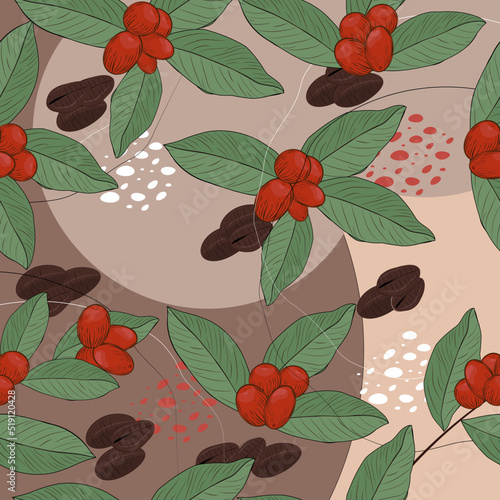 seamless pattern coffe