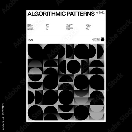Brutalist Poster Design Graphics Made With Helvetica Typography Aesthetics And Geometric Forms
