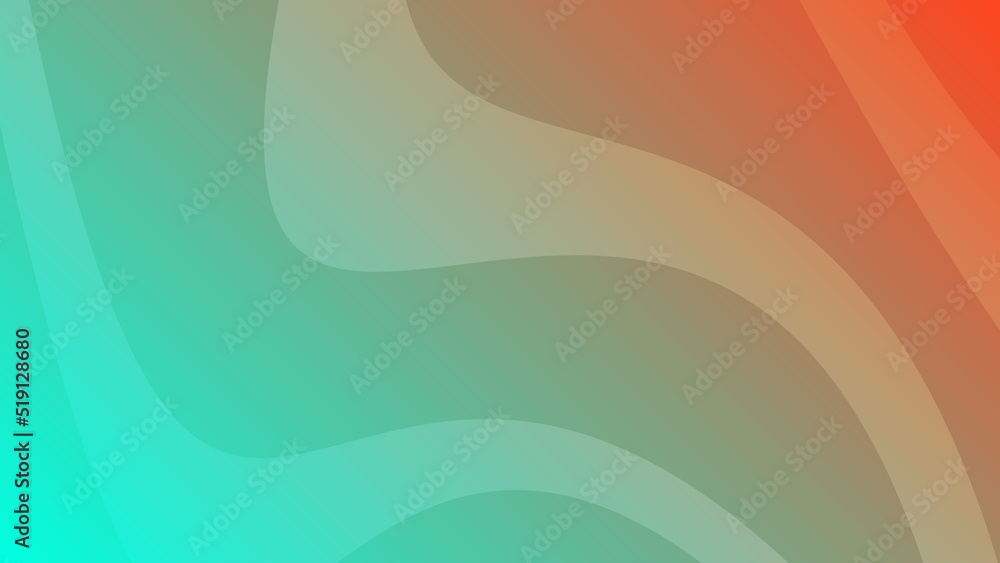 Modern colorful gradient background with wave lines Modern colorful gradient background with wave lines