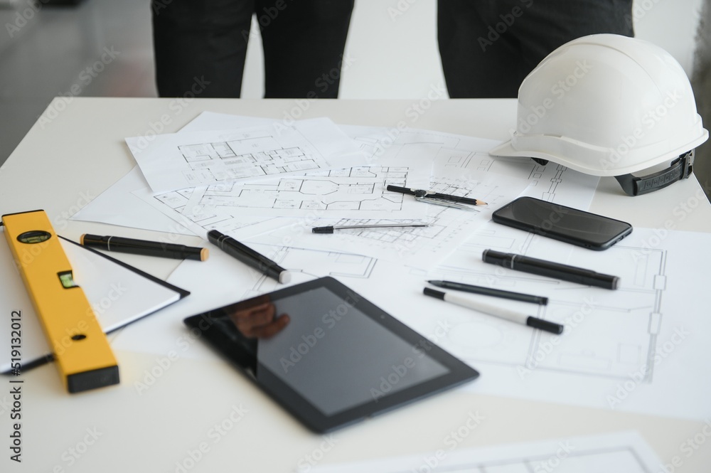 Engineers are helping to design work on blueprints and collaborate on ...