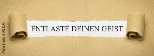 Entlaste deinen Geist