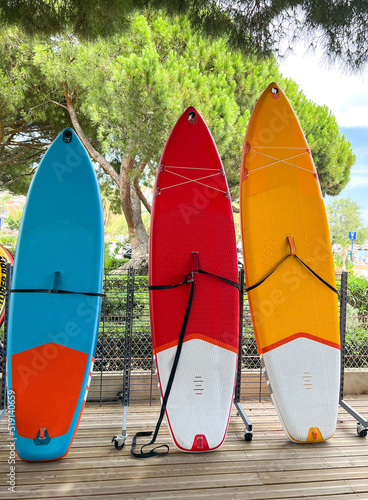 colored dosui for surf swimming summer sea