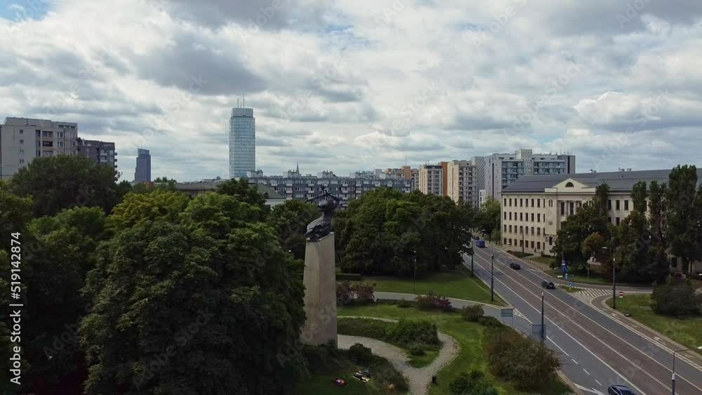 Nikke Monument dedicated to the Heroes of Warsaw
Drone flight around the monument in Warsaw downtown. In between, rollovers, crossings, tilt Nikke Monument dedicated to the Heroes of Warsaw
Drone flight around the monument in Warsaw downtown. In between, rollovers, crossings, tilt