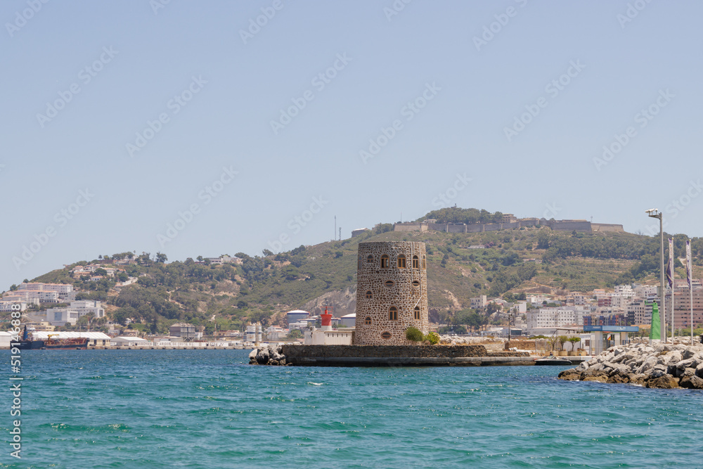Ceuta seaport seen from the water Ceuta seaport seen from the water