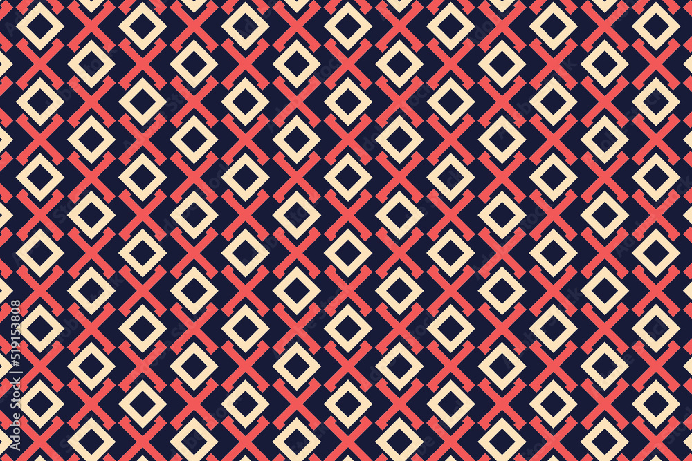 Seamless geometric pattern background