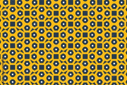 Seamless geometric pattern background