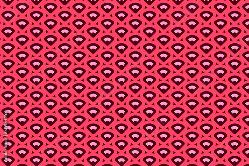 Seamless geometric pattern background