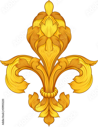 Fleur De Lis Flower Heraldry Lily Floral Crest