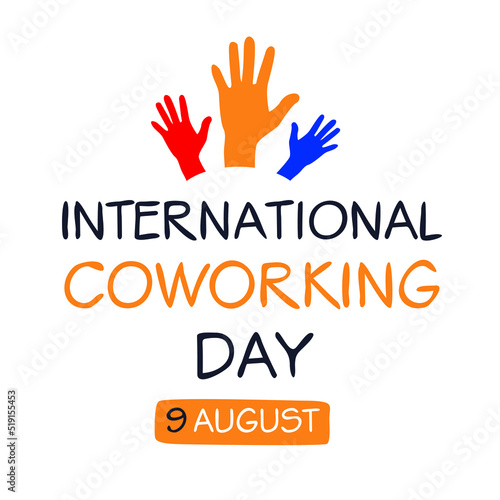 International Co-working Day, held on 9 August.