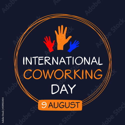 International Co-working Day, held on 9 August.