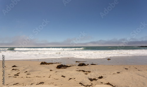 Wallpaper Mural A view on Pacific ocean, cast, rocks and waves Torontodigital.ca