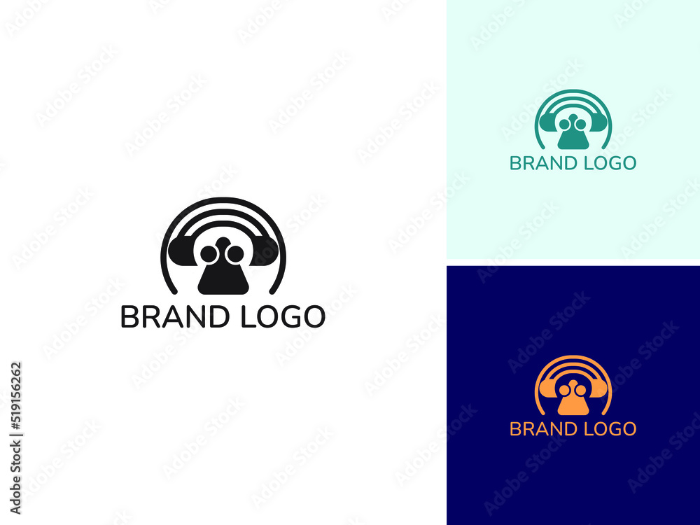 ILLUSTRATION SIMPLE ALIEN WIFI SIGNAL LOGO DESIGN VECTOR ILLUSTRATION SIMPLE ALIEN WIFI SIGNAL LOGO DESIGN VECTOR