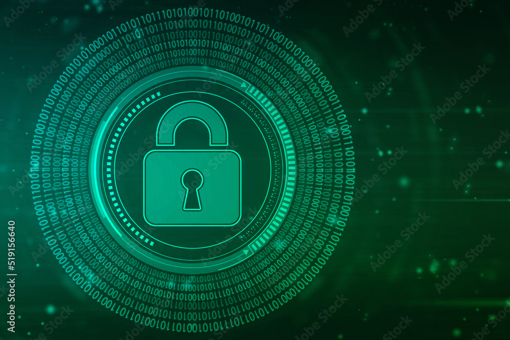 Digital Padlock on abstract technology background, Technology security concept. Modern safety digital background. Protection system, Cyber Security and safety information, personal data concept Digital Padlock on abstract technology background, Technology security concept. Modern safety digital background. Protection system, Cyber Security and safety information, personal data concept