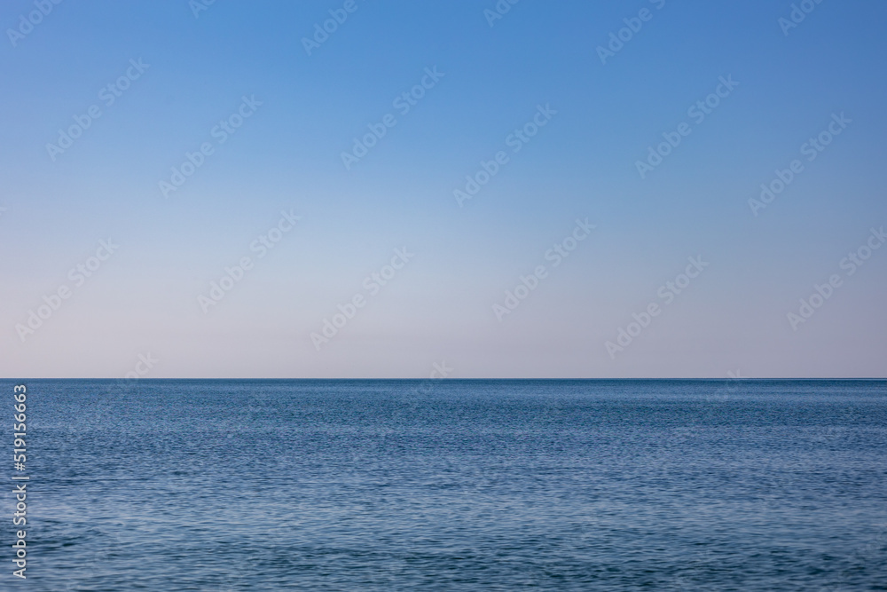 blue sky and sea