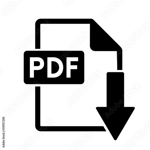 ikona pobierania plików PDF
