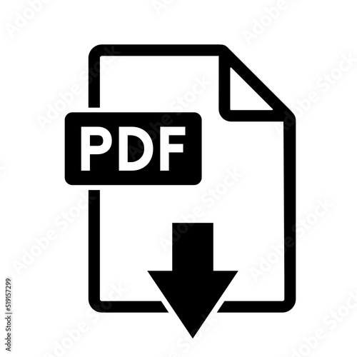 ikona pobierania plików PDF