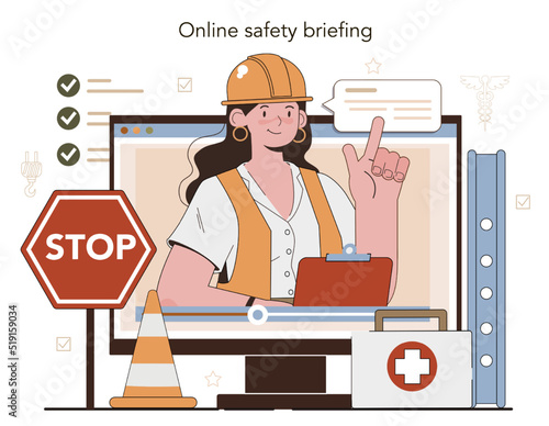 OSHA online service or platform. Occupational safety inspection