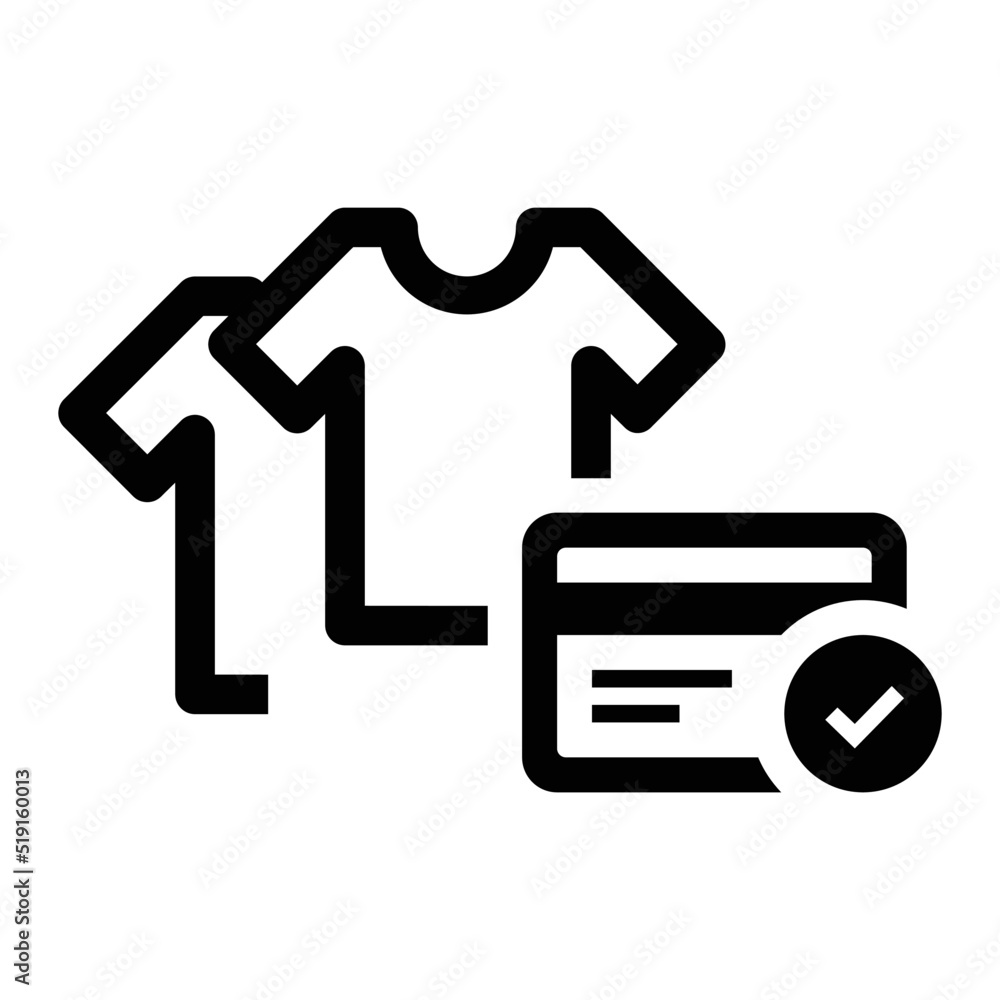 Online, buy, pay icon