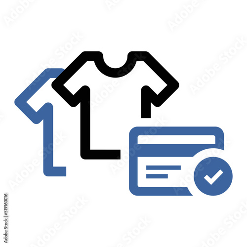 Online, buy, pay icon