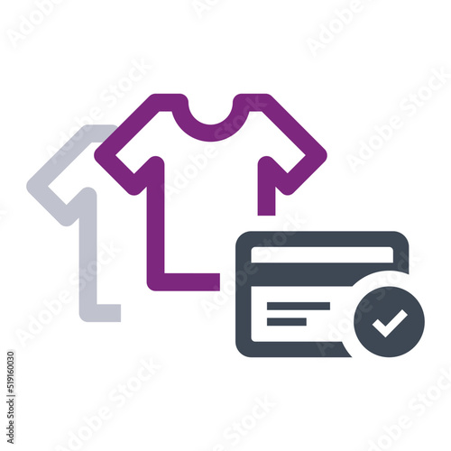 Online, buy, pay icon