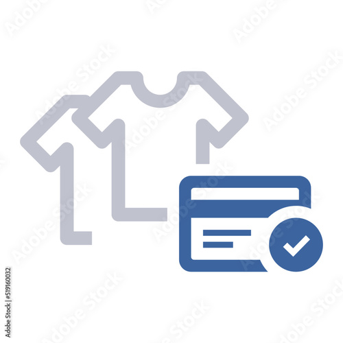 Online, buy, pay icon