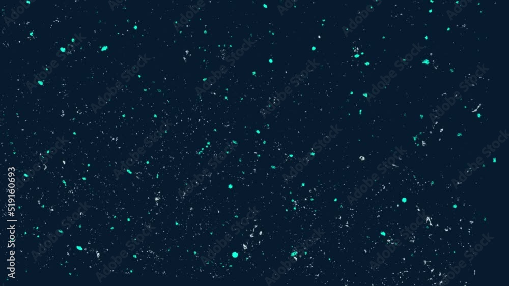 Graphic motion effect with a galactic sky. Seamless animation ...
